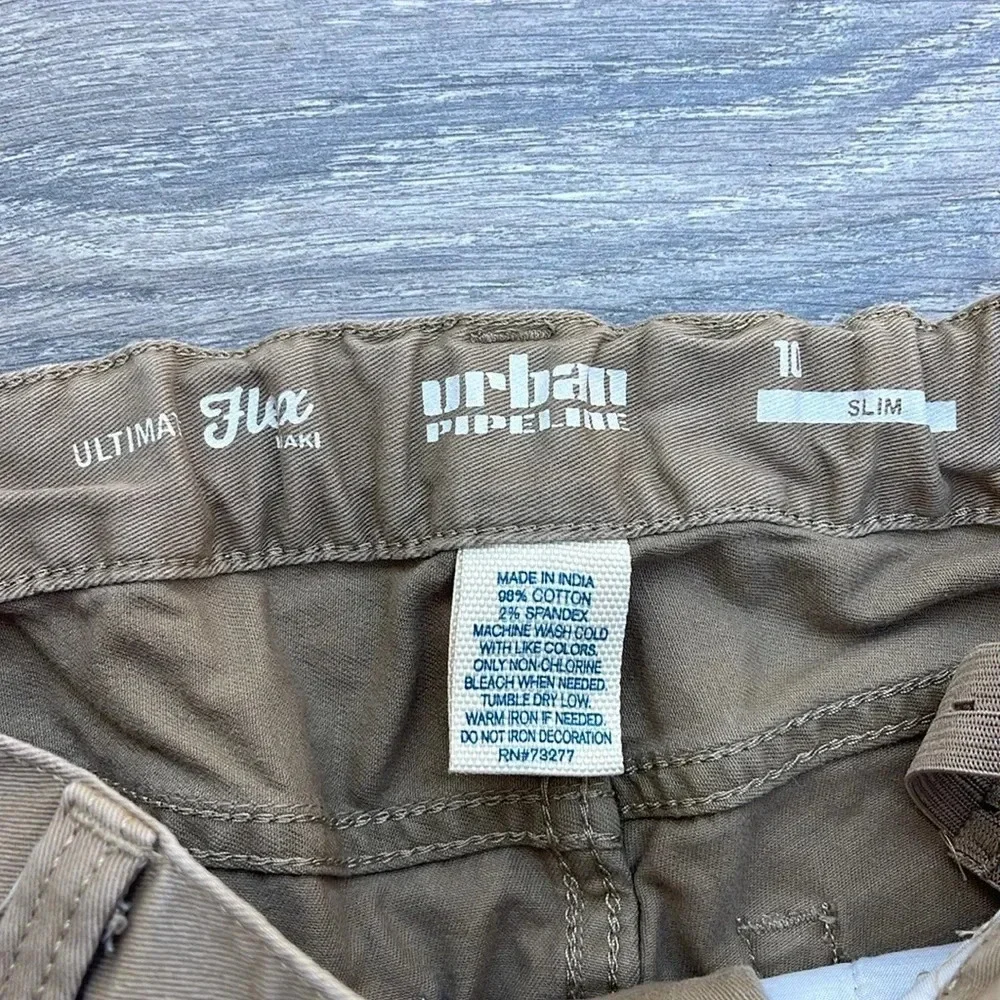 Urban Pipeline Ultimate Flex Khaki Slim Pants, tan